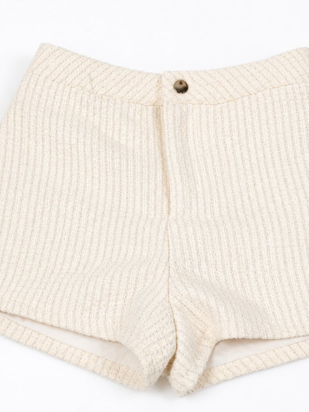 Shorts Women | XS Size Short | Dazy Not Just Any Girl | Cream Color Kind Of Gold
